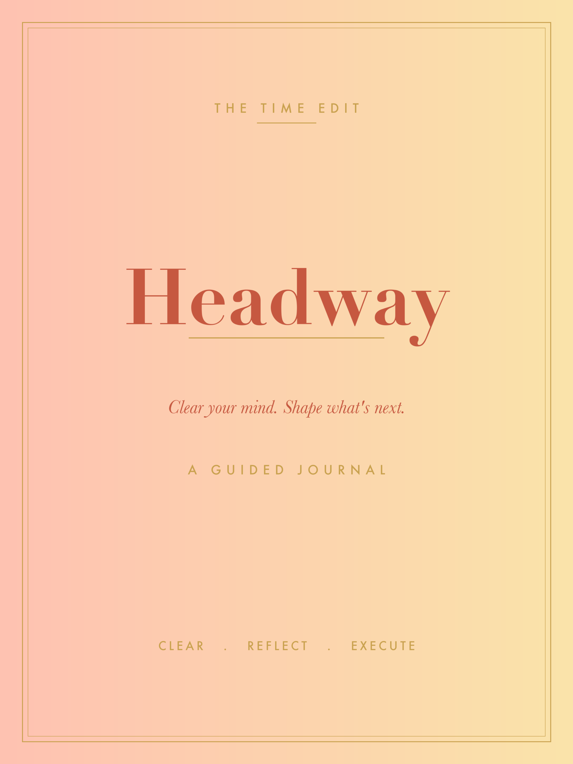 Headway Coral & Yellow cover