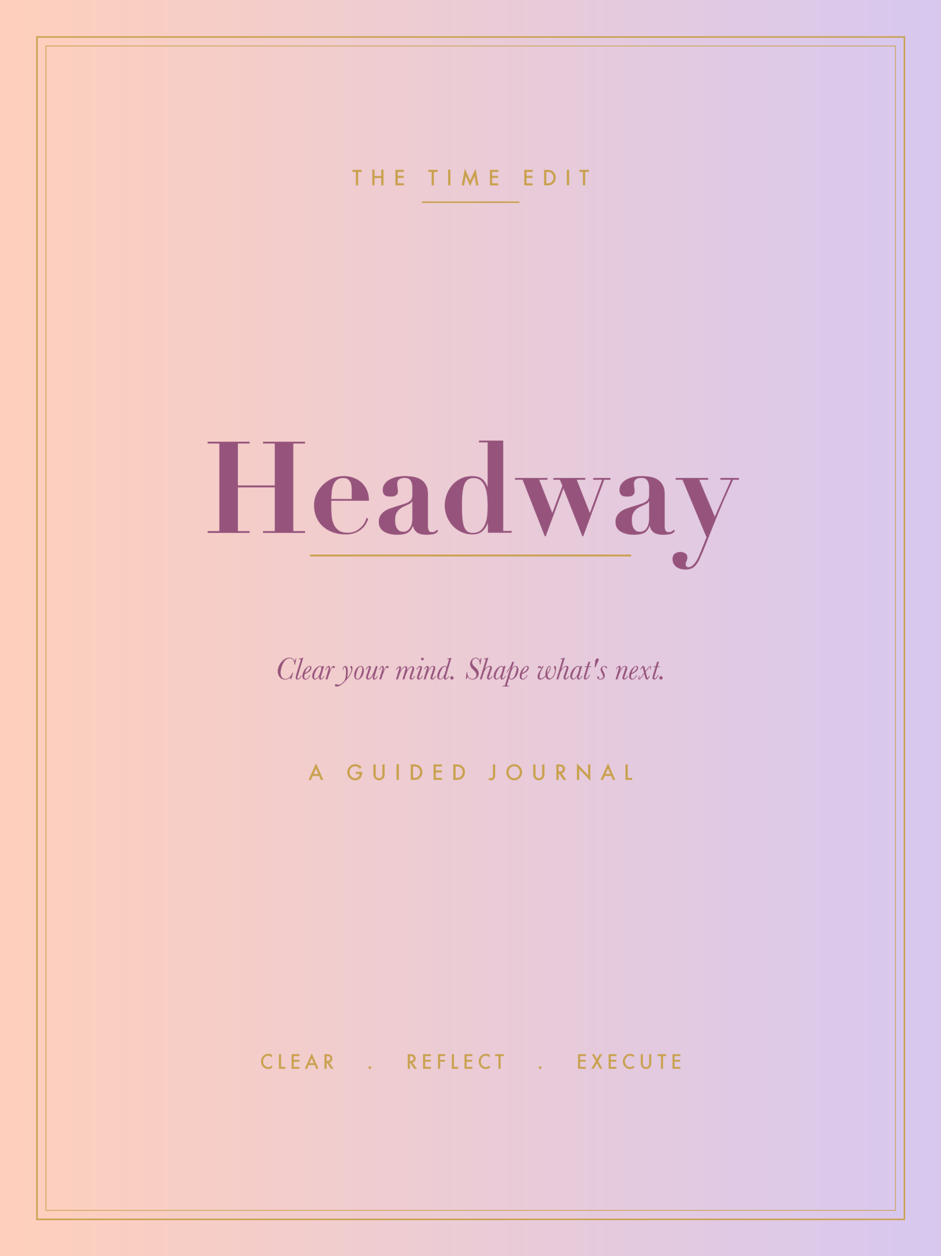 Headway Peach & Lilac cover