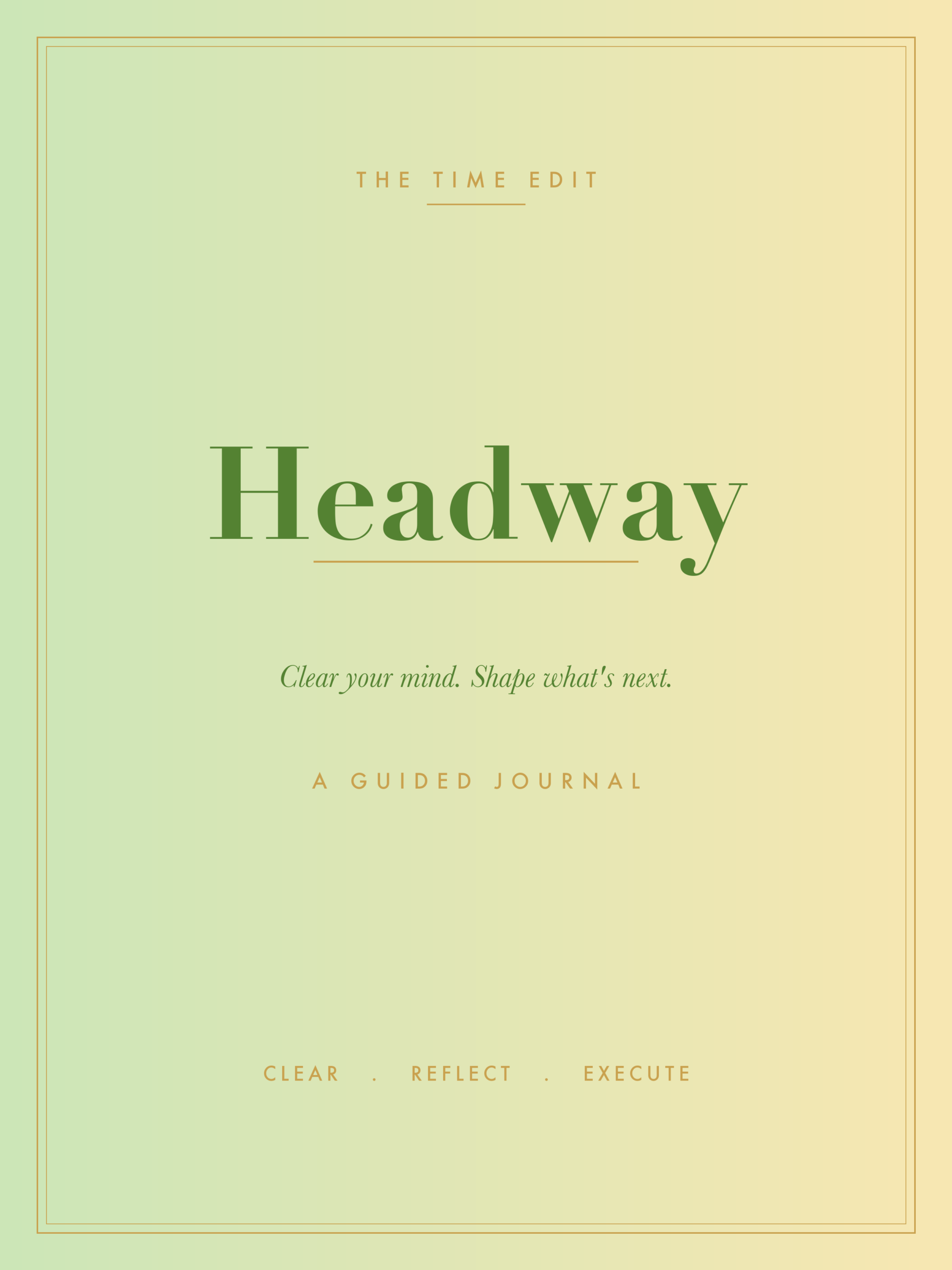 Headway Green & Yellow cover